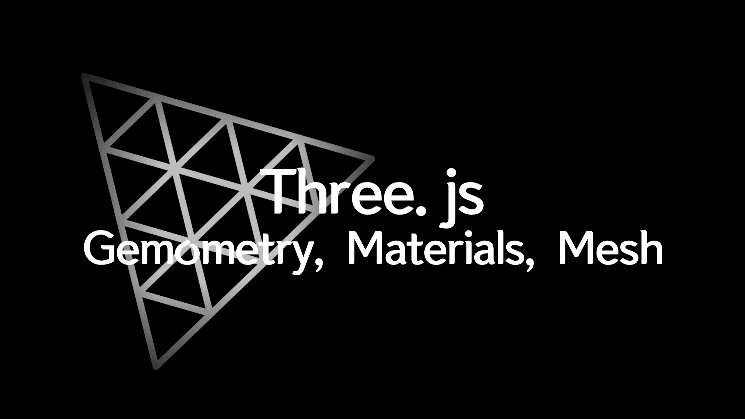 [Three.js] Geometry, Materials, Mesh thumbnail