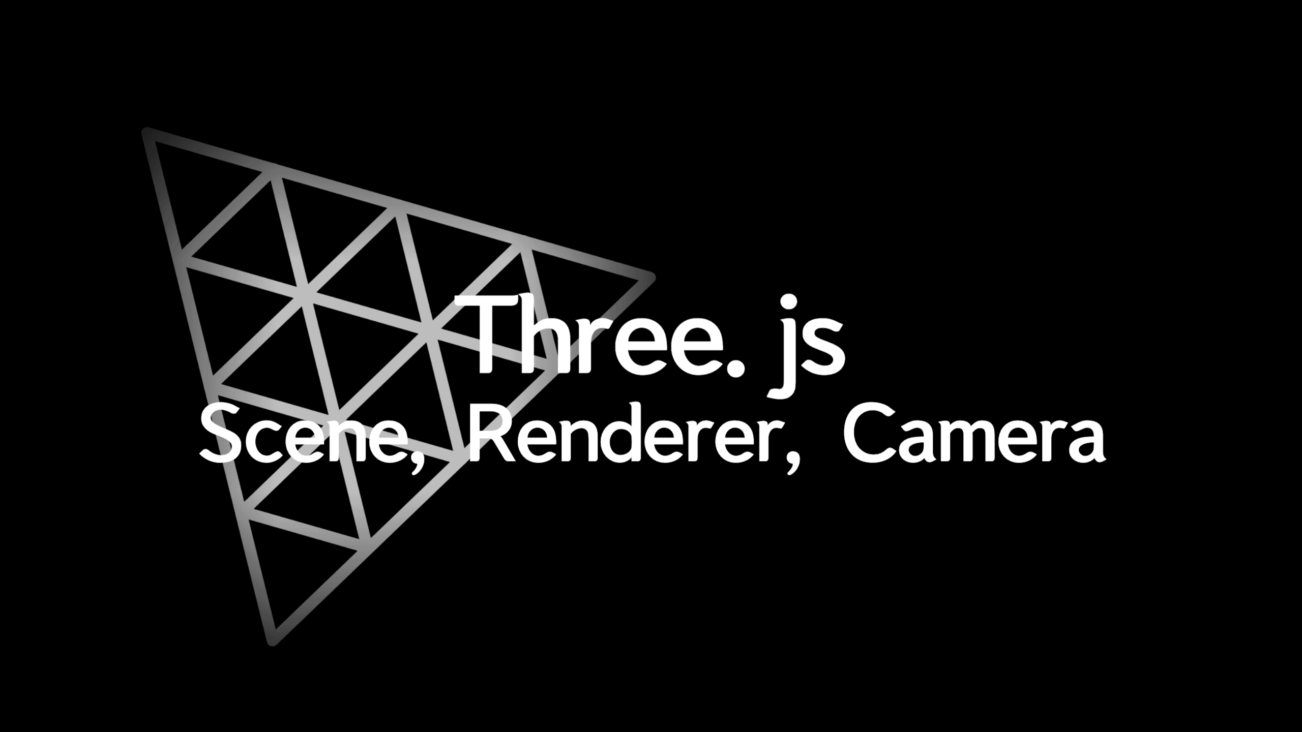 [Three.js] Scene, Renderer, Camera thumbnail